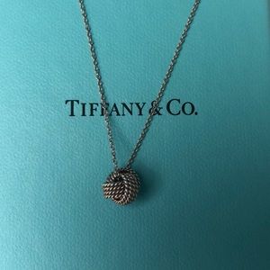 Tiffany and Co Lovers Knot Necklace